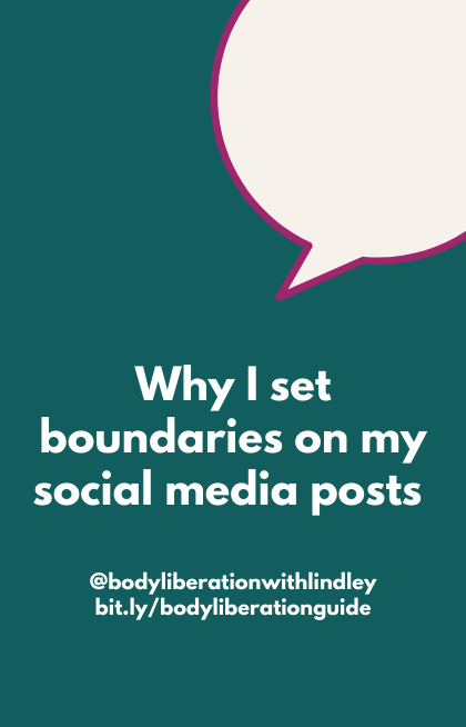 🚪 Why I set boundaries on my social media posts
